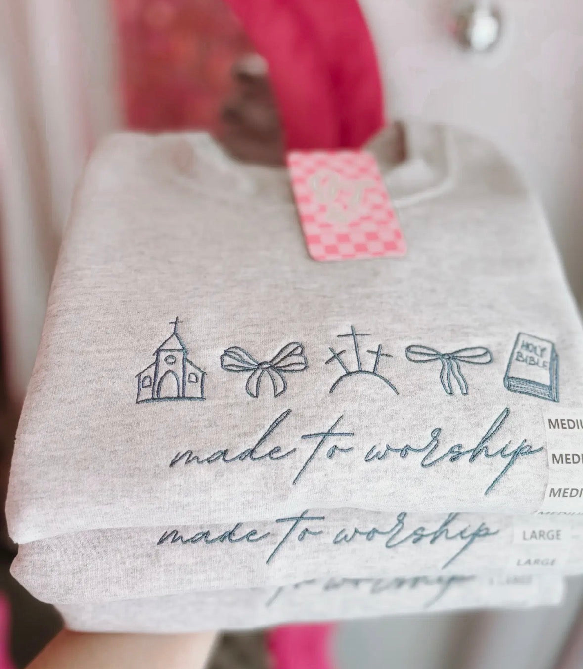 Embroidered Crewneck