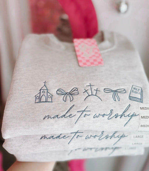 Embroidered Crewneck